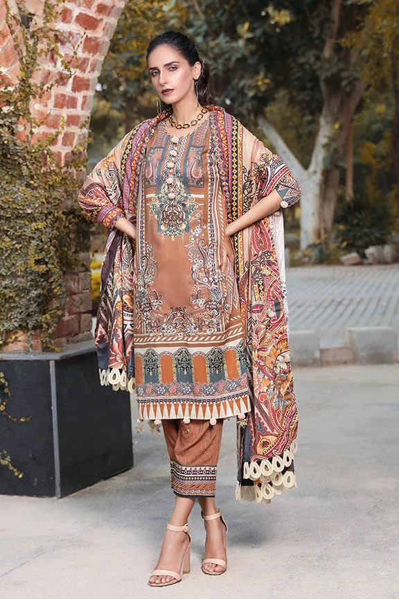 2404-COPPER-GLOW DIGITAL PRINTED LINEN UNSTITCHED