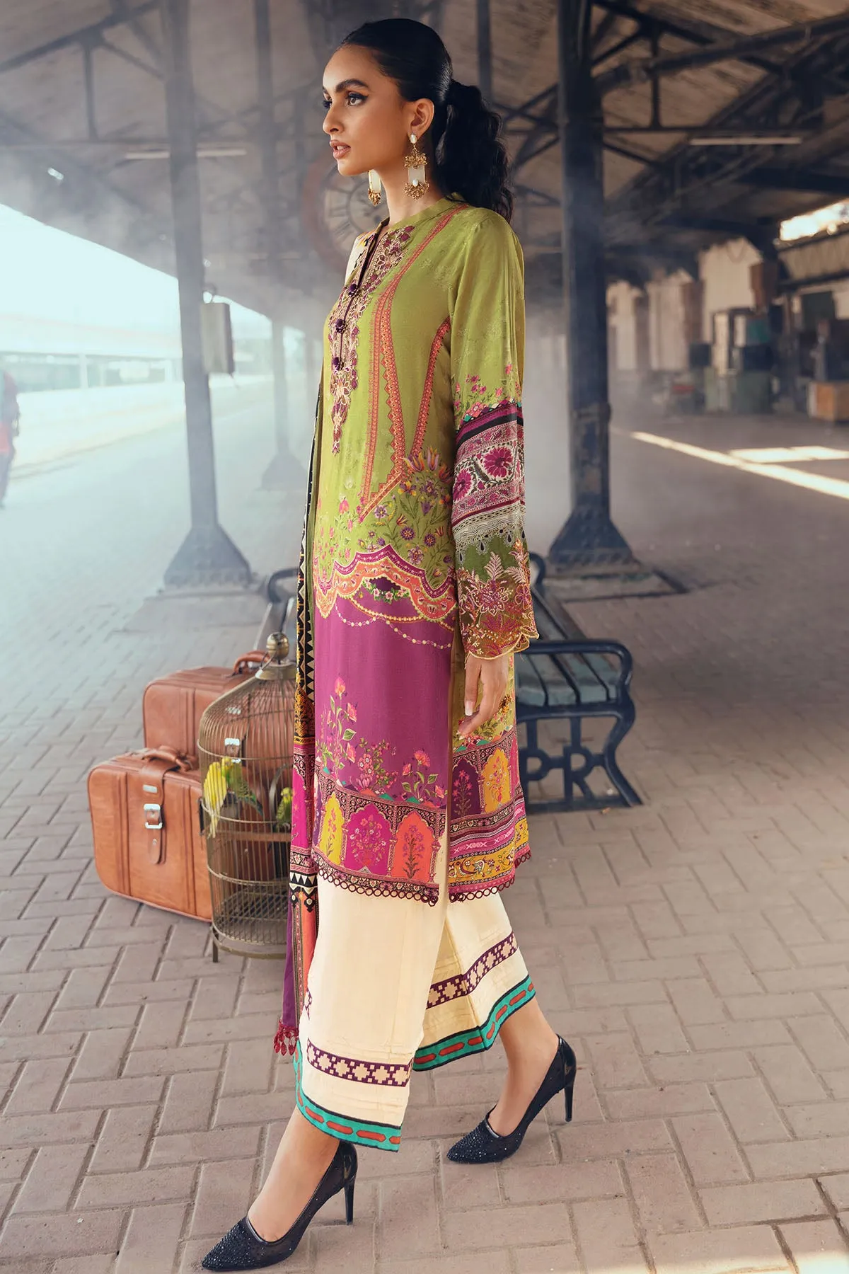 3070-CORRINE DIGITAL PRINTED LINEN UNSTITCHED