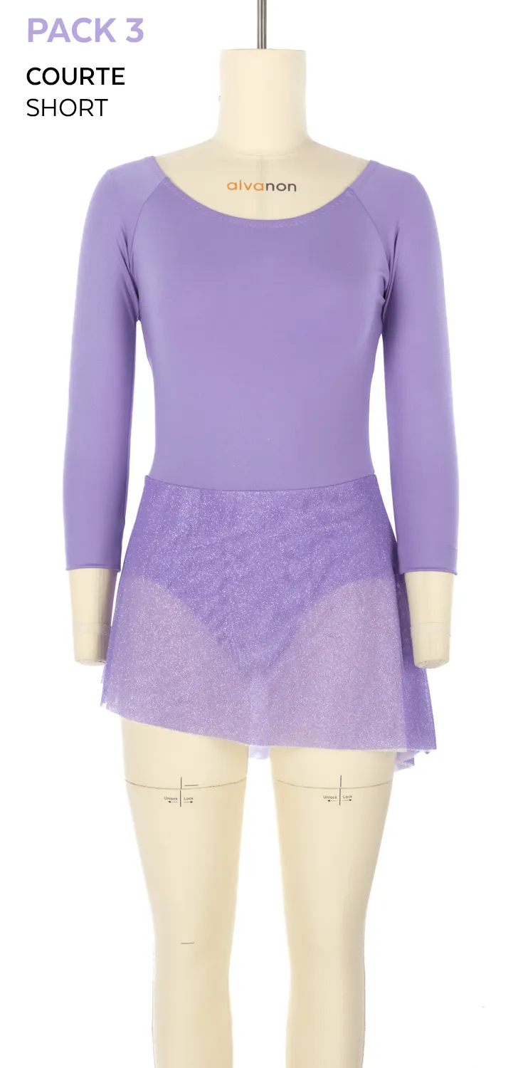 4237a // Skirt add-ons for the FIONA and EMMA leotards