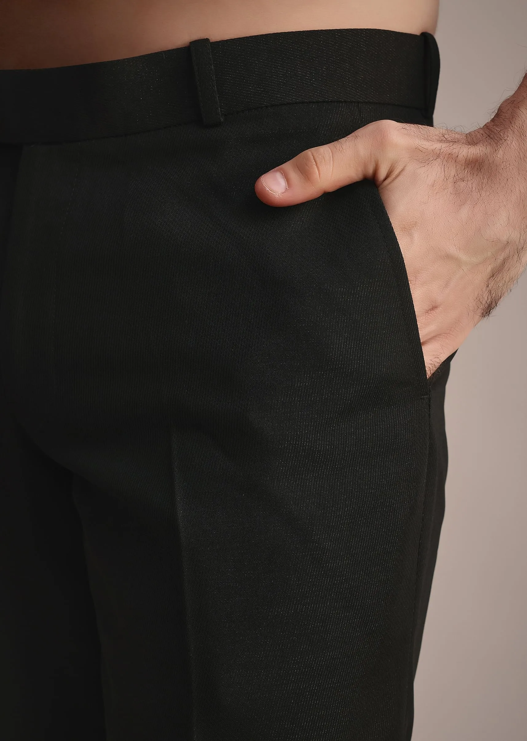Black Tuxedo With Hand Work
