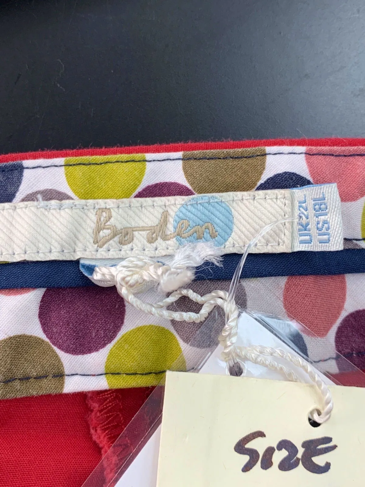 Boden Red Bistro Trouser Size 22L