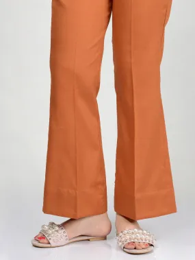 Bootcut Pants-Rust