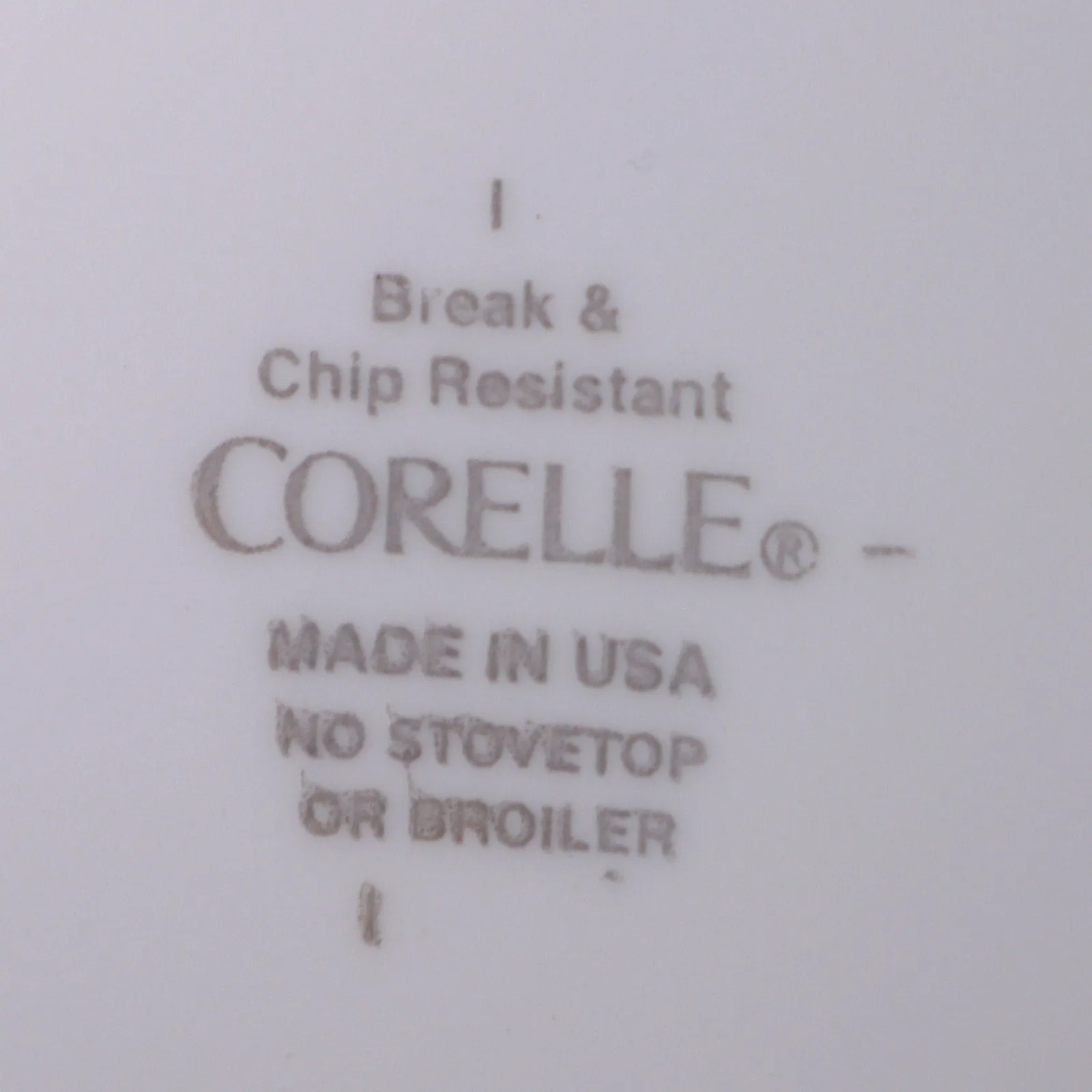 Corning Corelle Blue and Green Rim Striped Cereal Bowl 6 1/4"