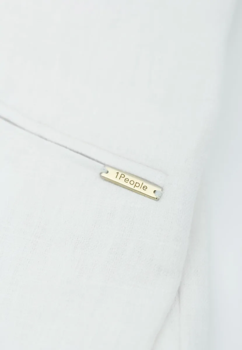 French Riviera  - Wide Leg Pants - Porcelain