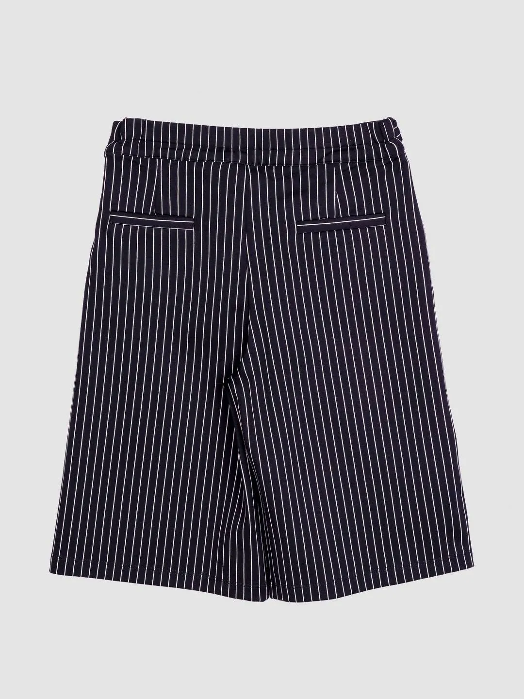 Girls Navy Blue Regular Culottes 12738