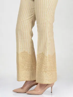 Jacquard Bootcut Pants