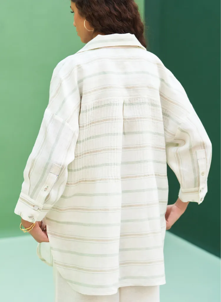 Kiku Striped Set