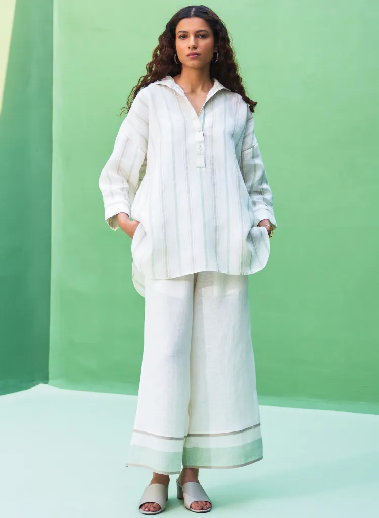 Kiku Striped Set
