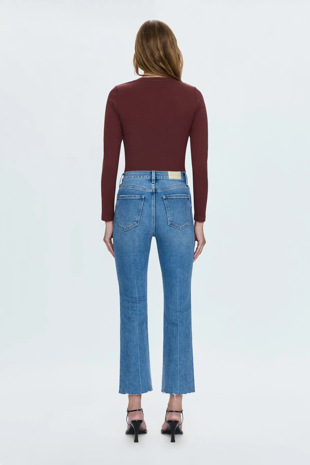 Lennon High Rise Boot Crop in Rhythm Vintage