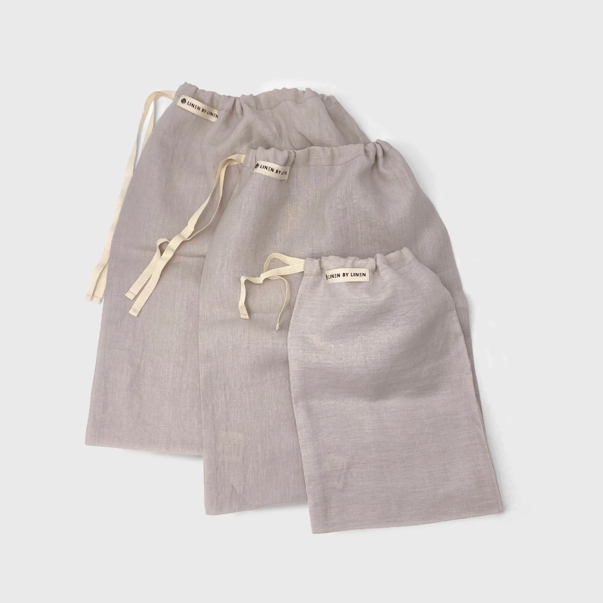 Linen Food Storage Bags Set