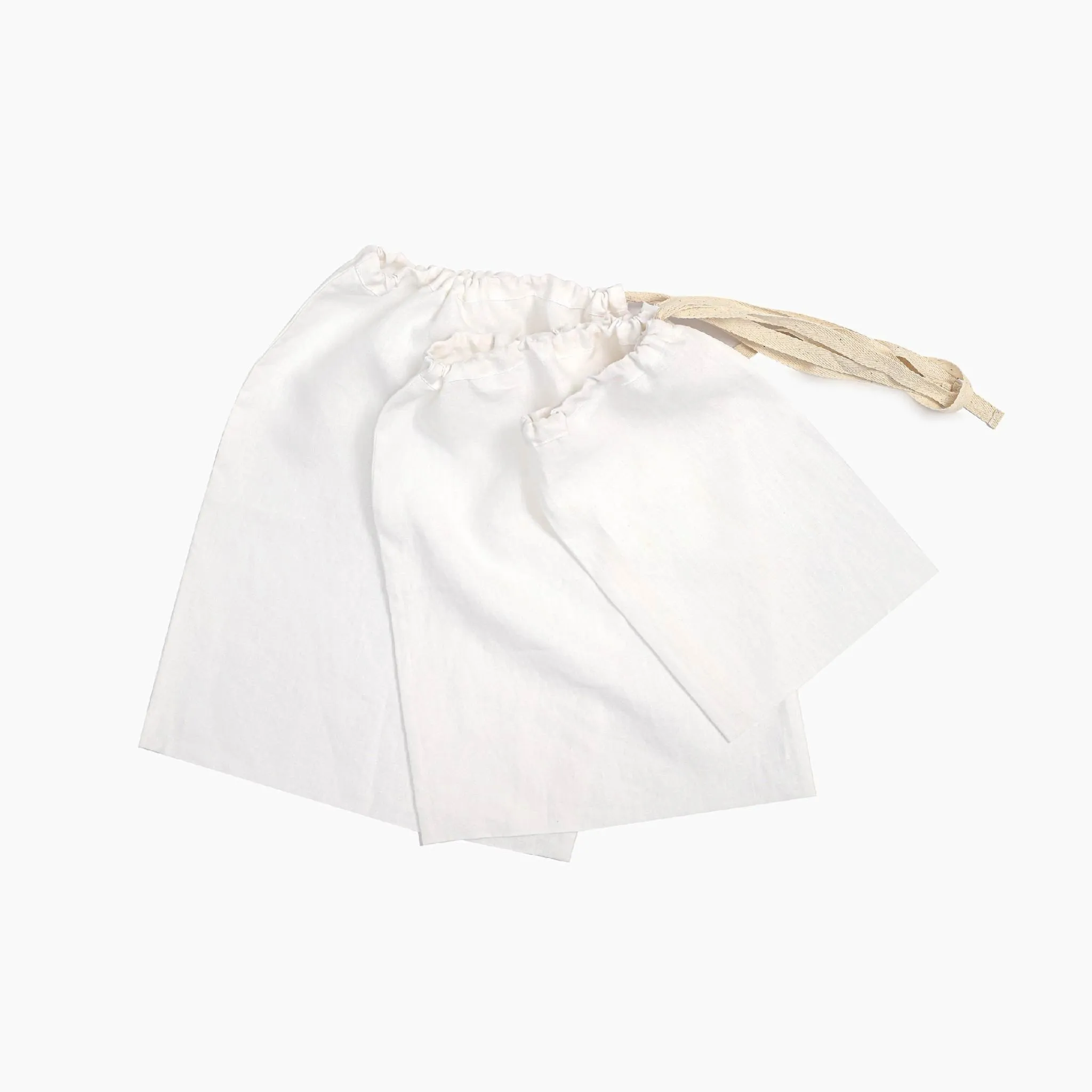 Linen Food Storage Bags Set