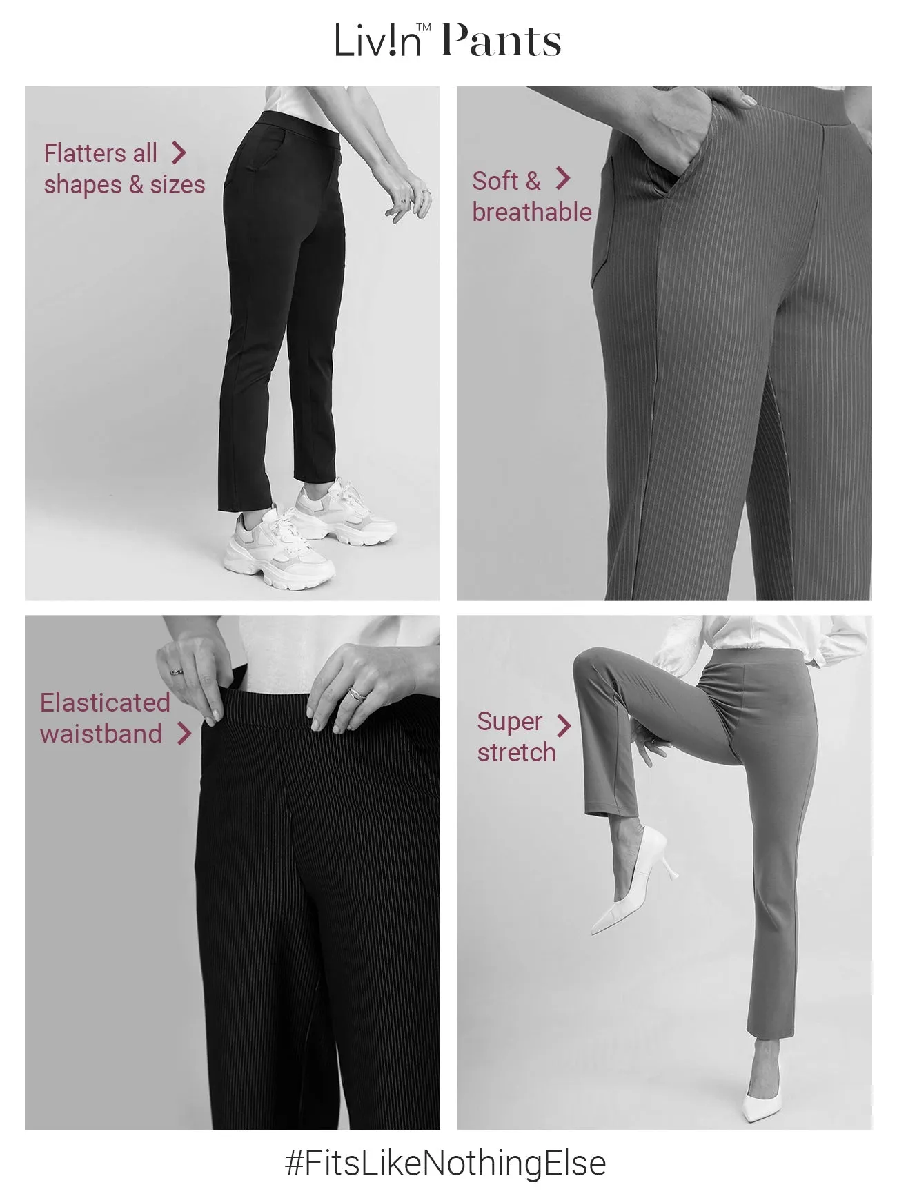 LivIn Air Bootcut Pants - Bottle Green