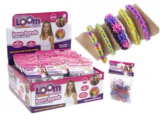 Loom Bands 12 S-Clasp and 1 Tool 300pc