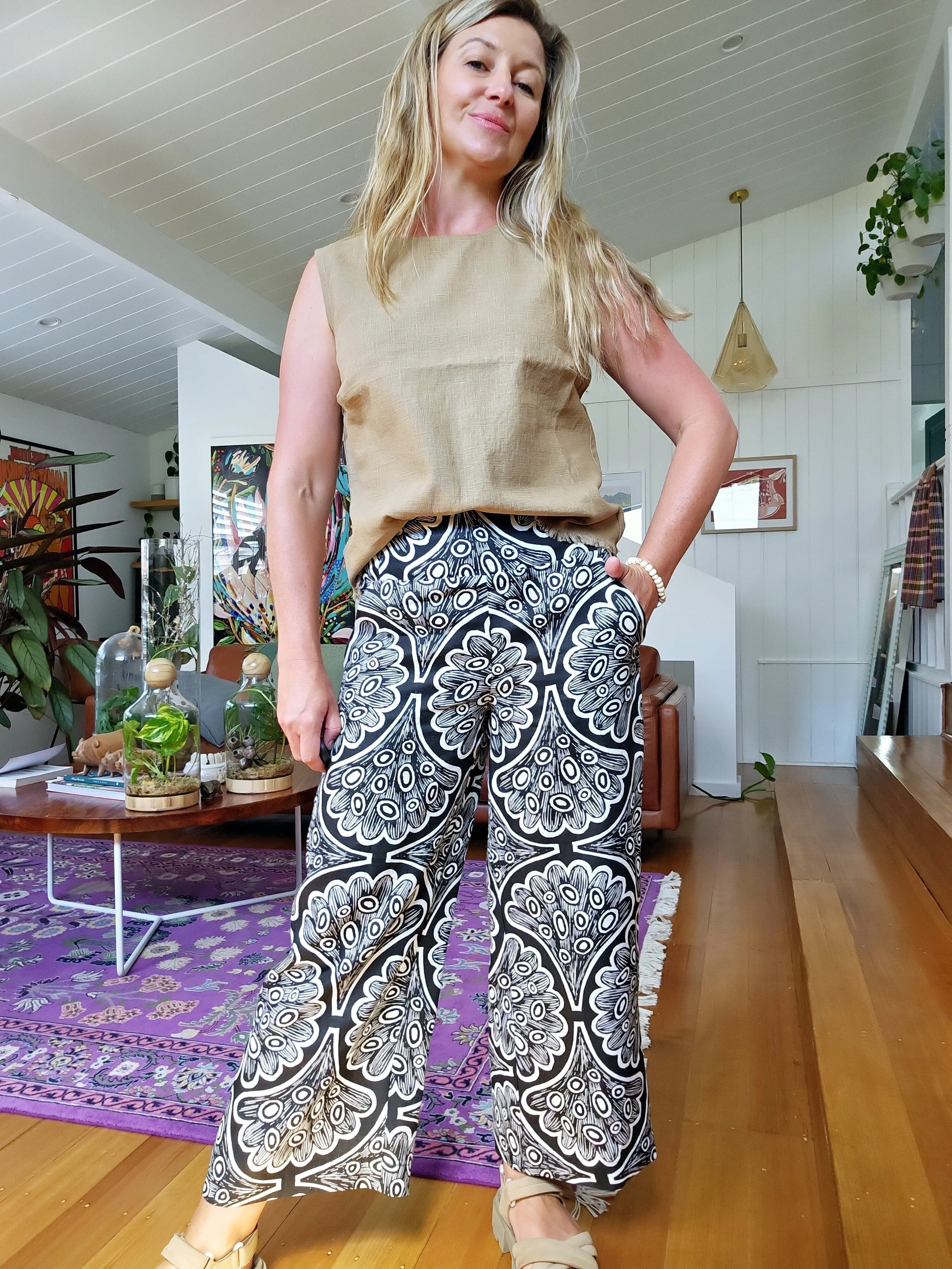 Lottie Culottes - Galaxias Fish Scales