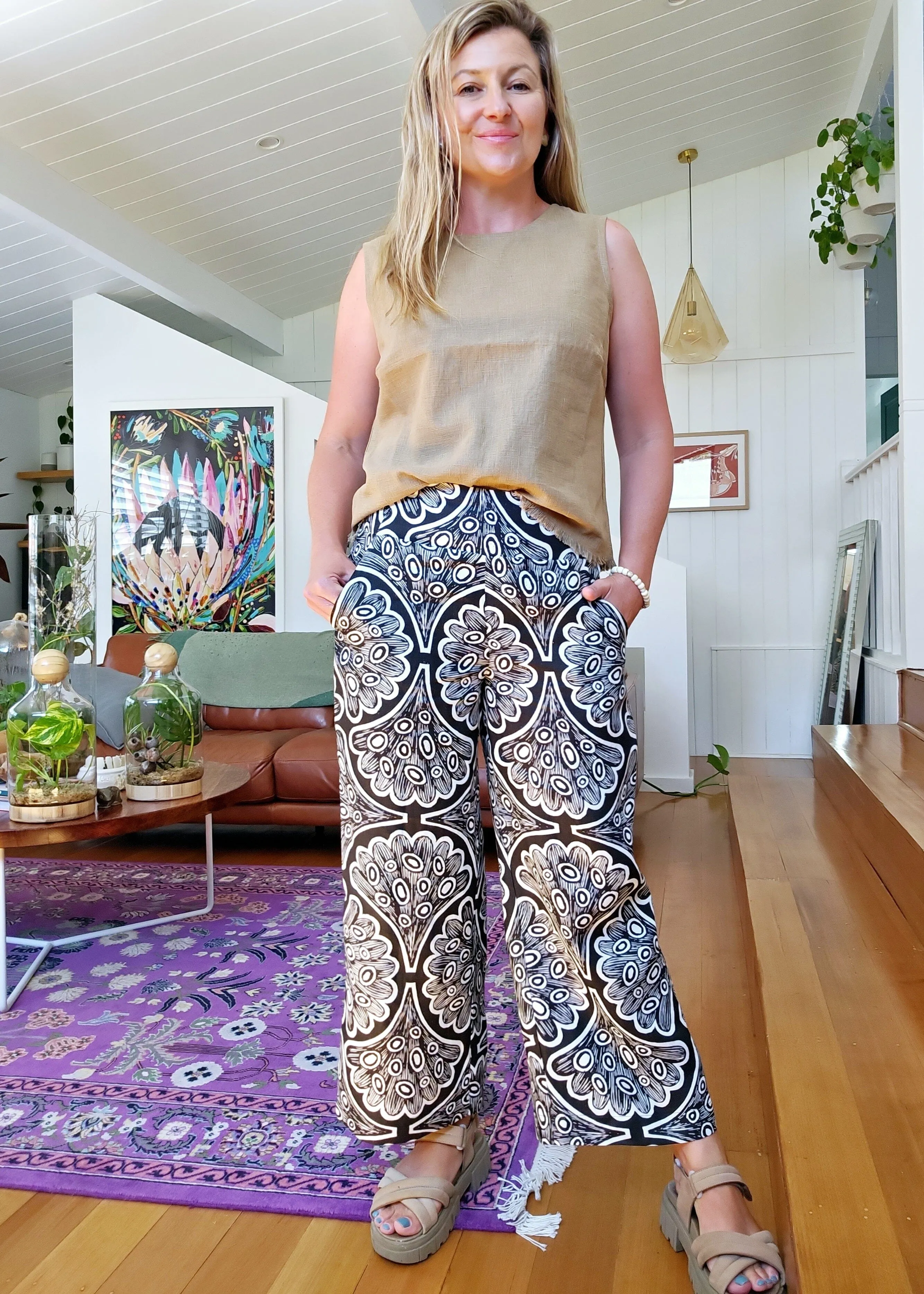 Lottie Culottes - Galaxias Fish Scales