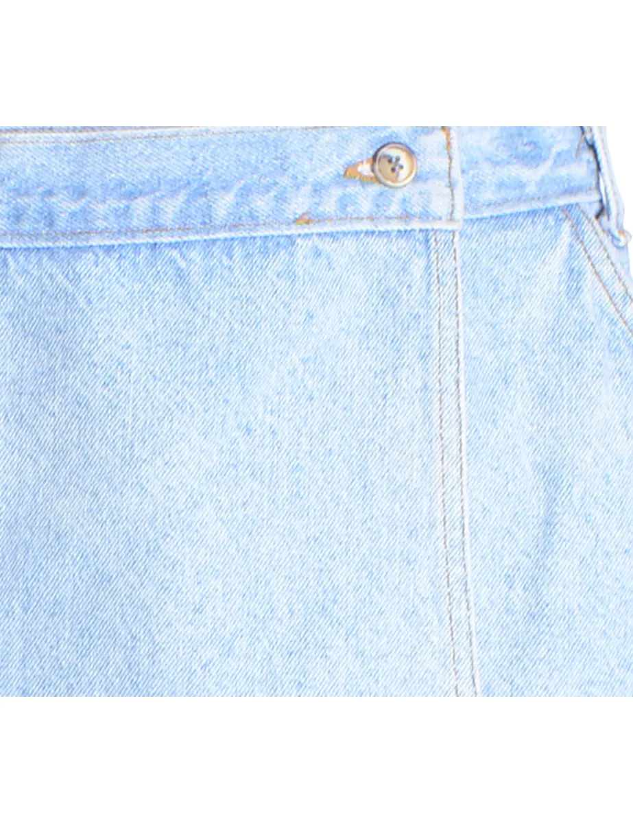 Mini Denim Skirt