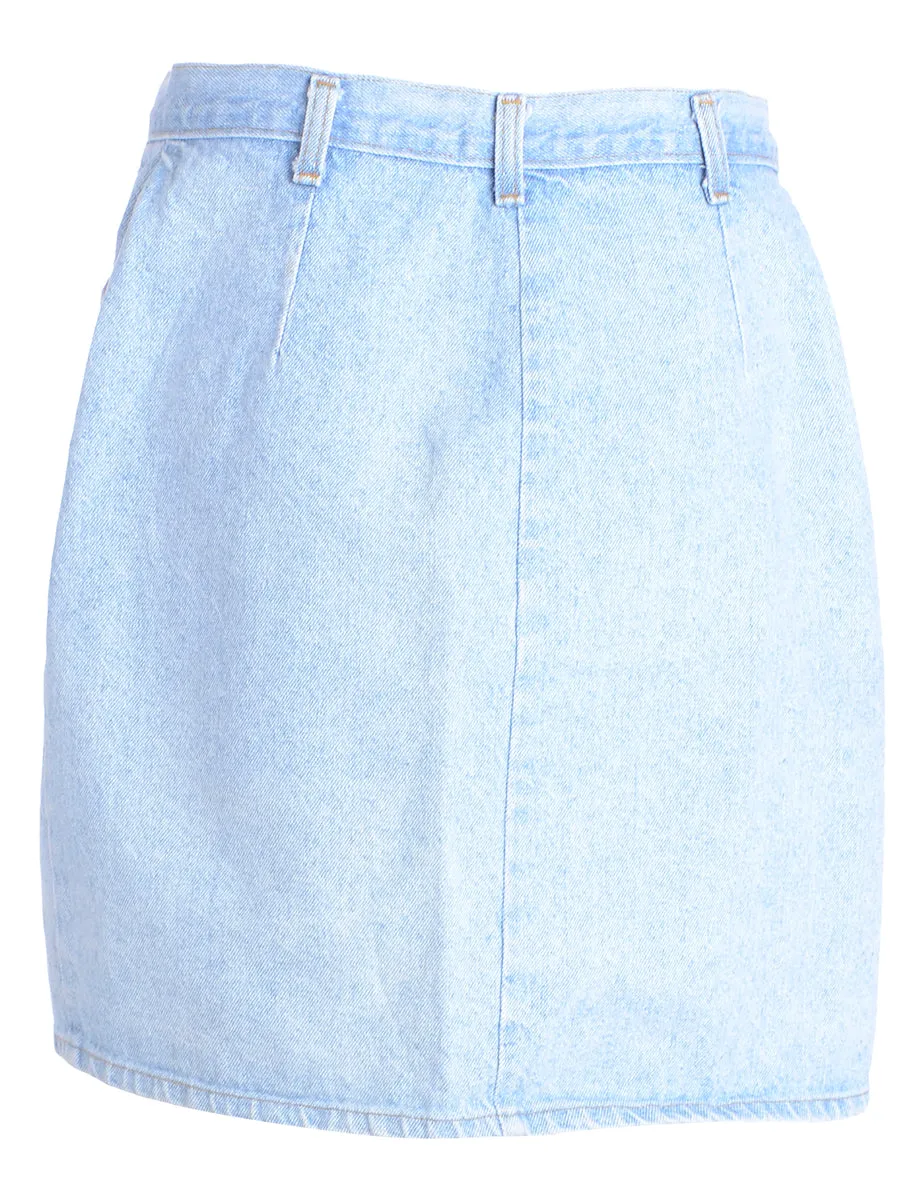 Mini Denim Skirt