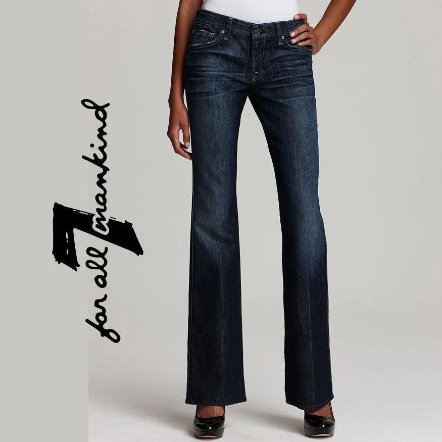 NWT- 7 for all Mankind 'A Pocket' Flare Leg Jeans Size- 28