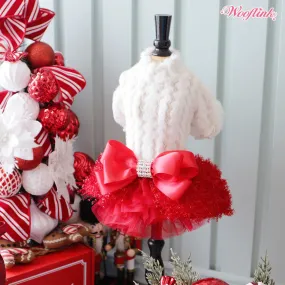 perfect holiday dress - red low stock