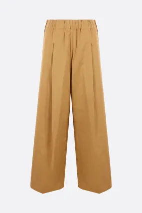 Pila wide-leg cotton trousers