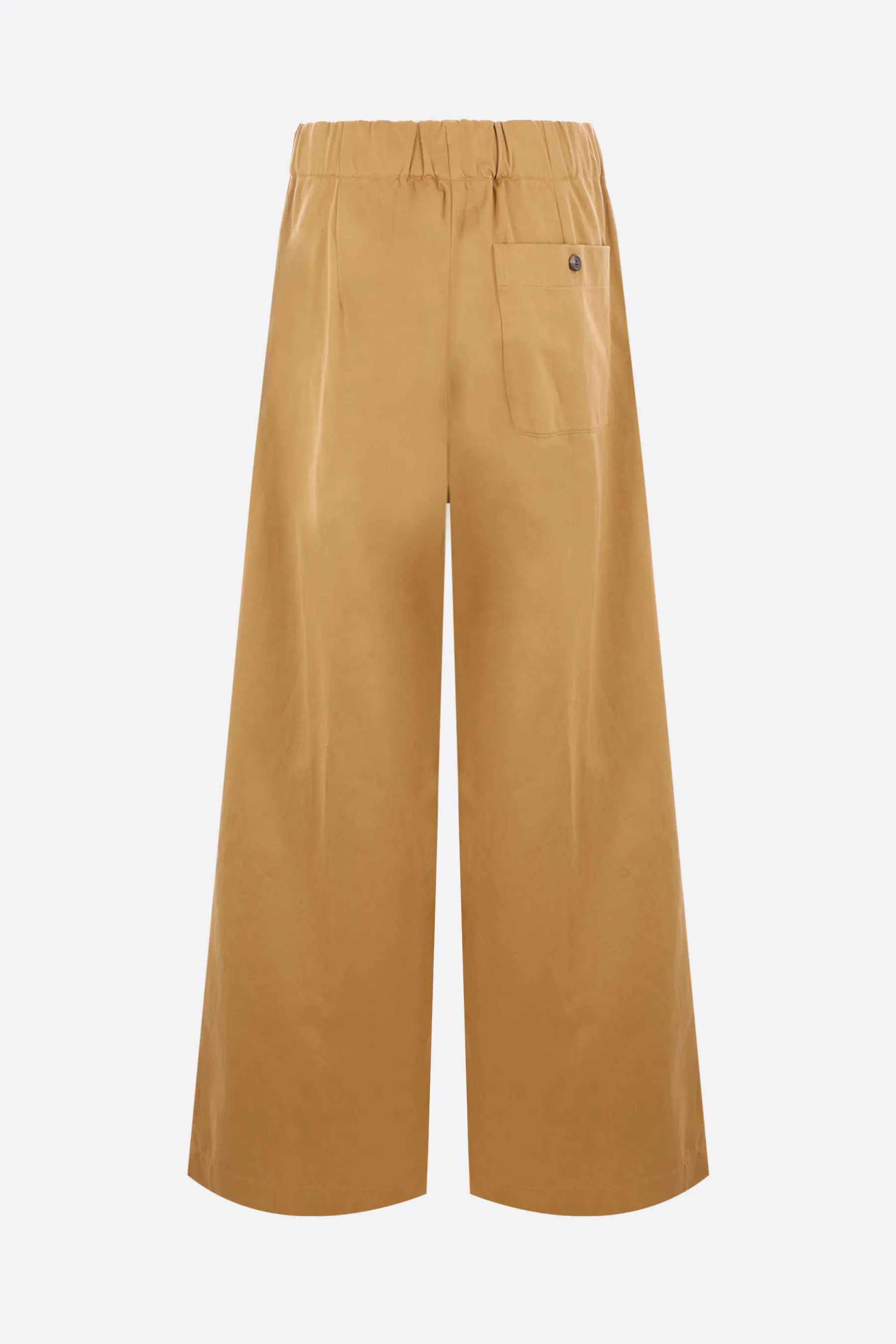 Pila wide-leg cotton trousers