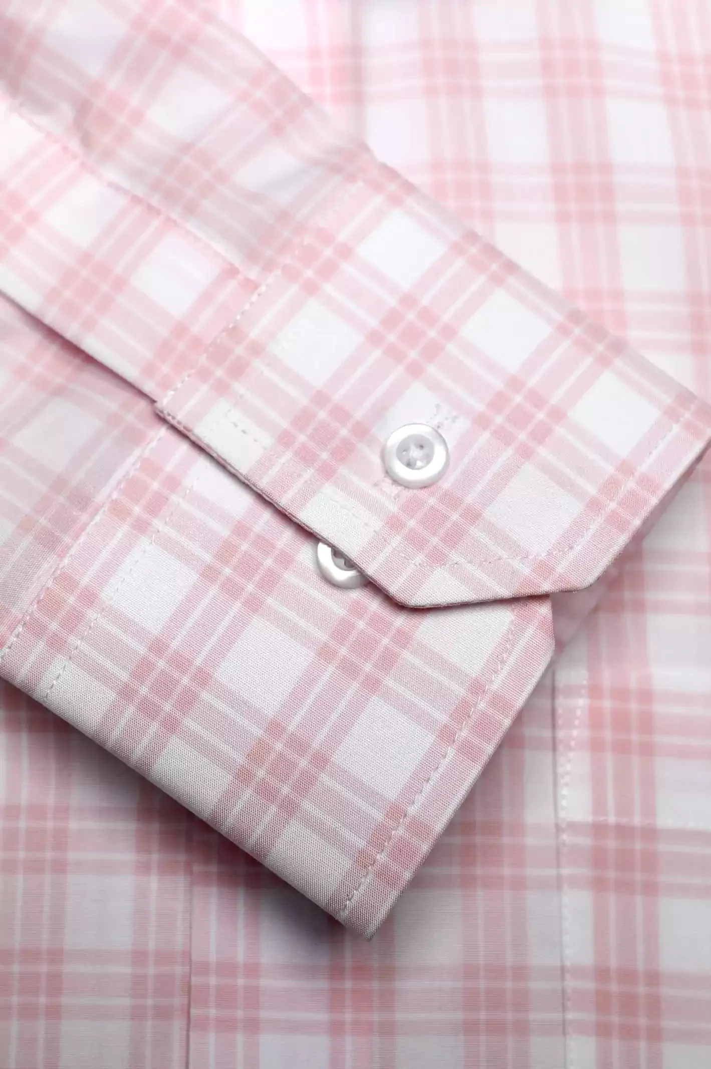 Pink Dupplin Check Formal Shirt