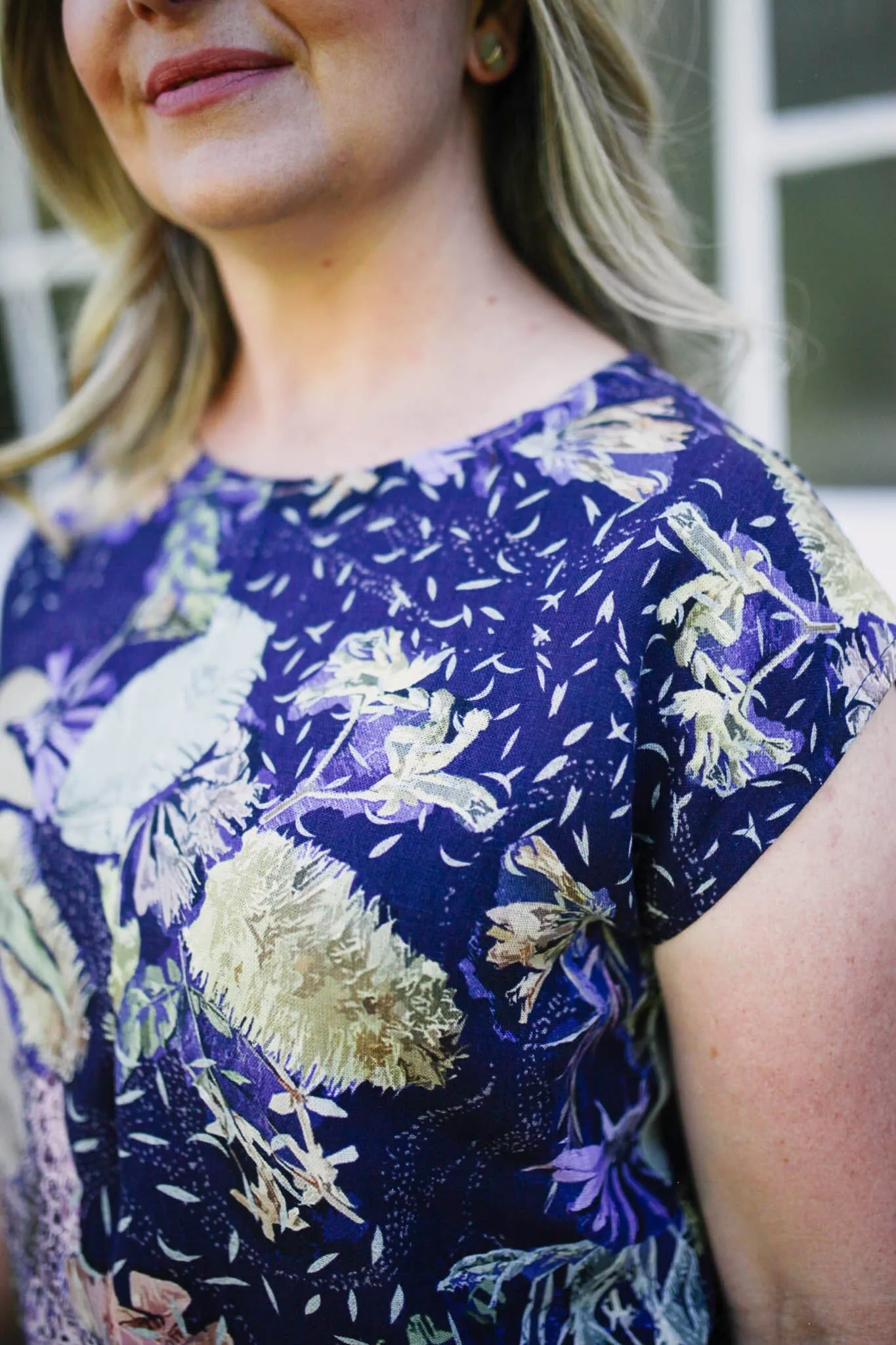 Pure Linen Mini Pleat Top - No Bee No Me