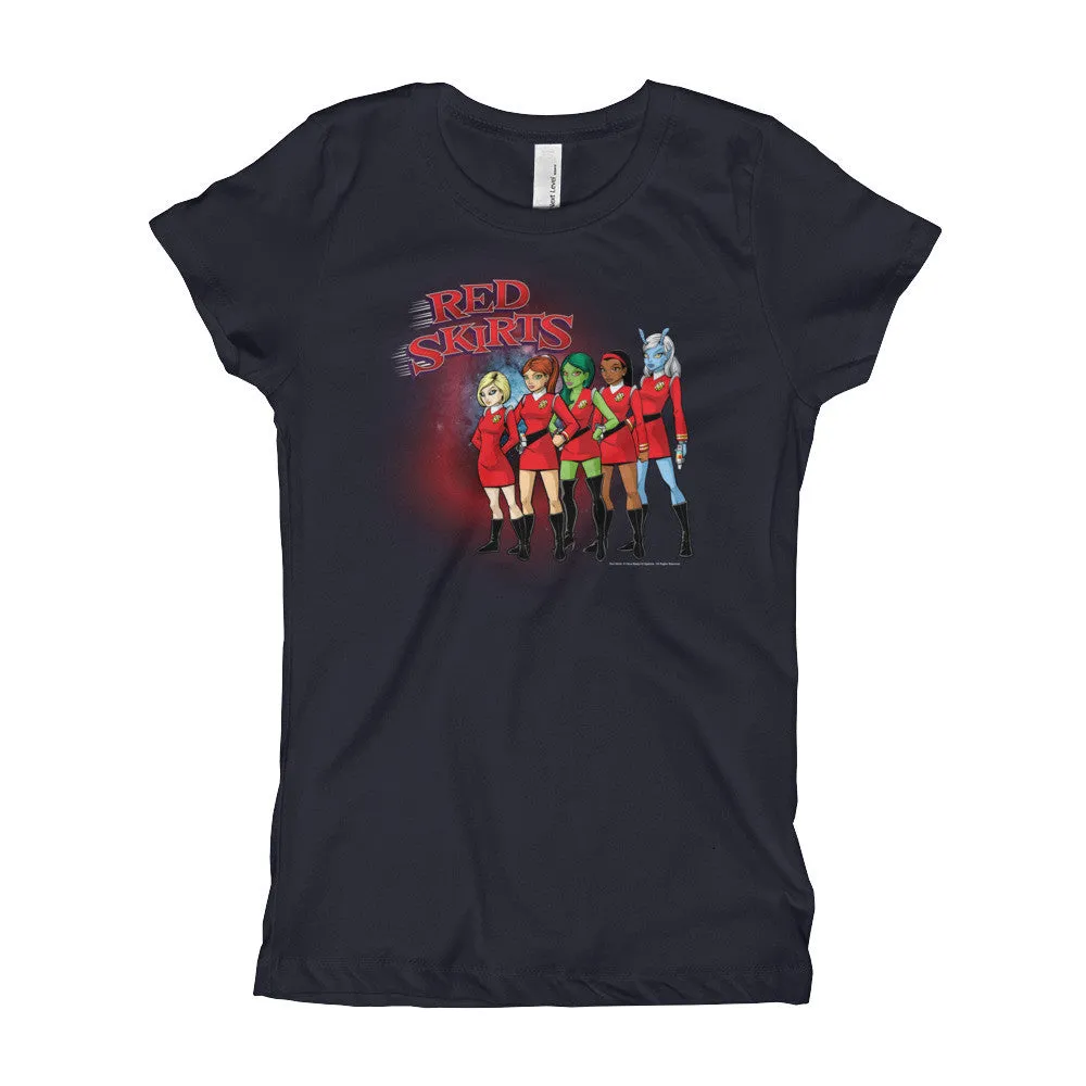 Red Skirts Security Team Princess T-Shirt