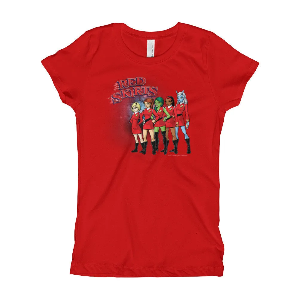 Red Skirts Security Team Princess T-Shirt