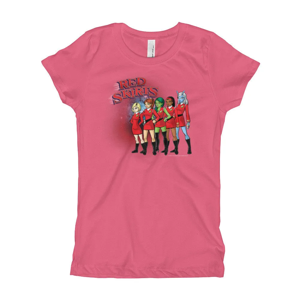 Red Skirts Security Team Princess T-Shirt