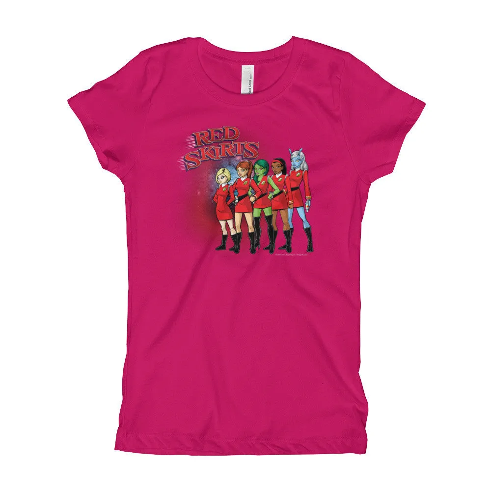 Red Skirts Security Team Princess T-Shirt
