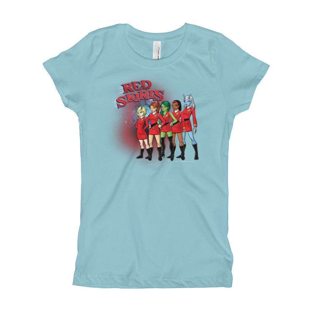 Red Skirts Security Team Princess T-Shirt