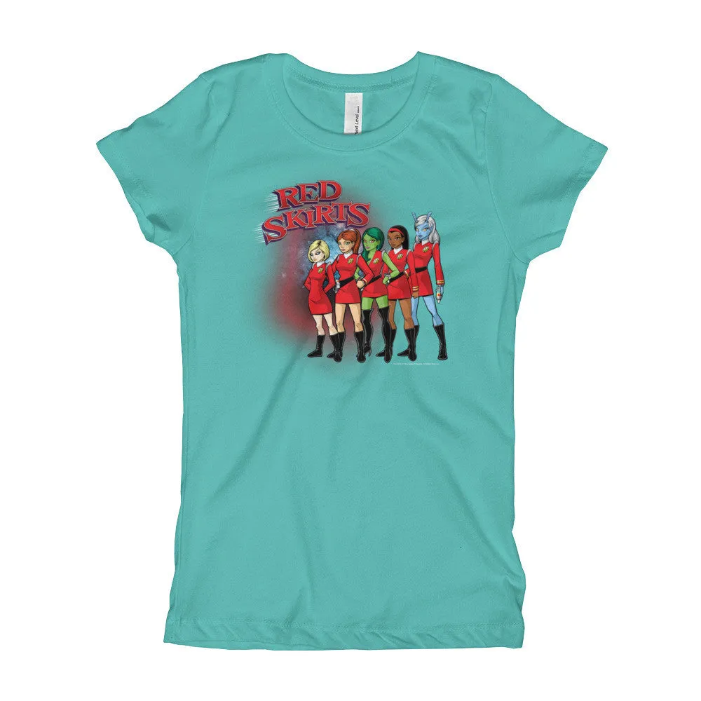 Red Skirts Security Team Princess T-Shirt