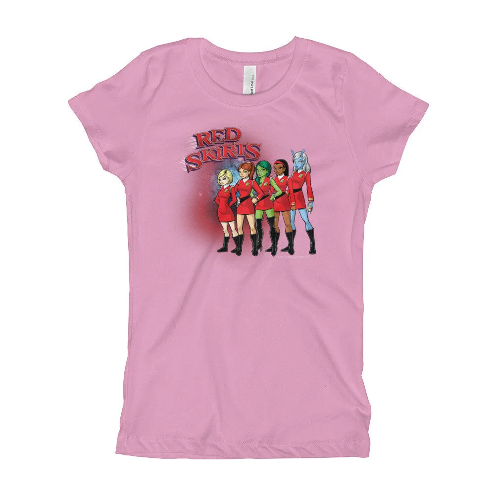 Red Skirts Security Team Princess T-Shirt