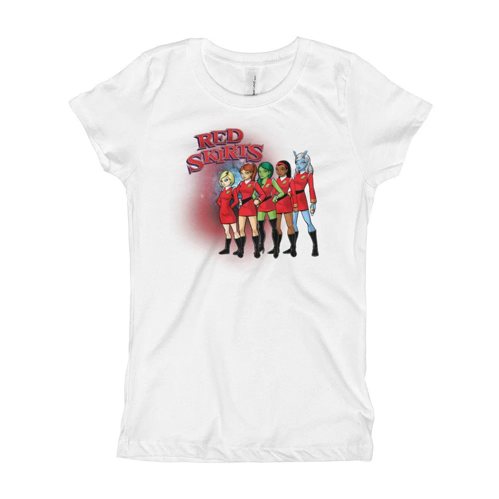 Red Skirts Security Team Princess T-Shirt
