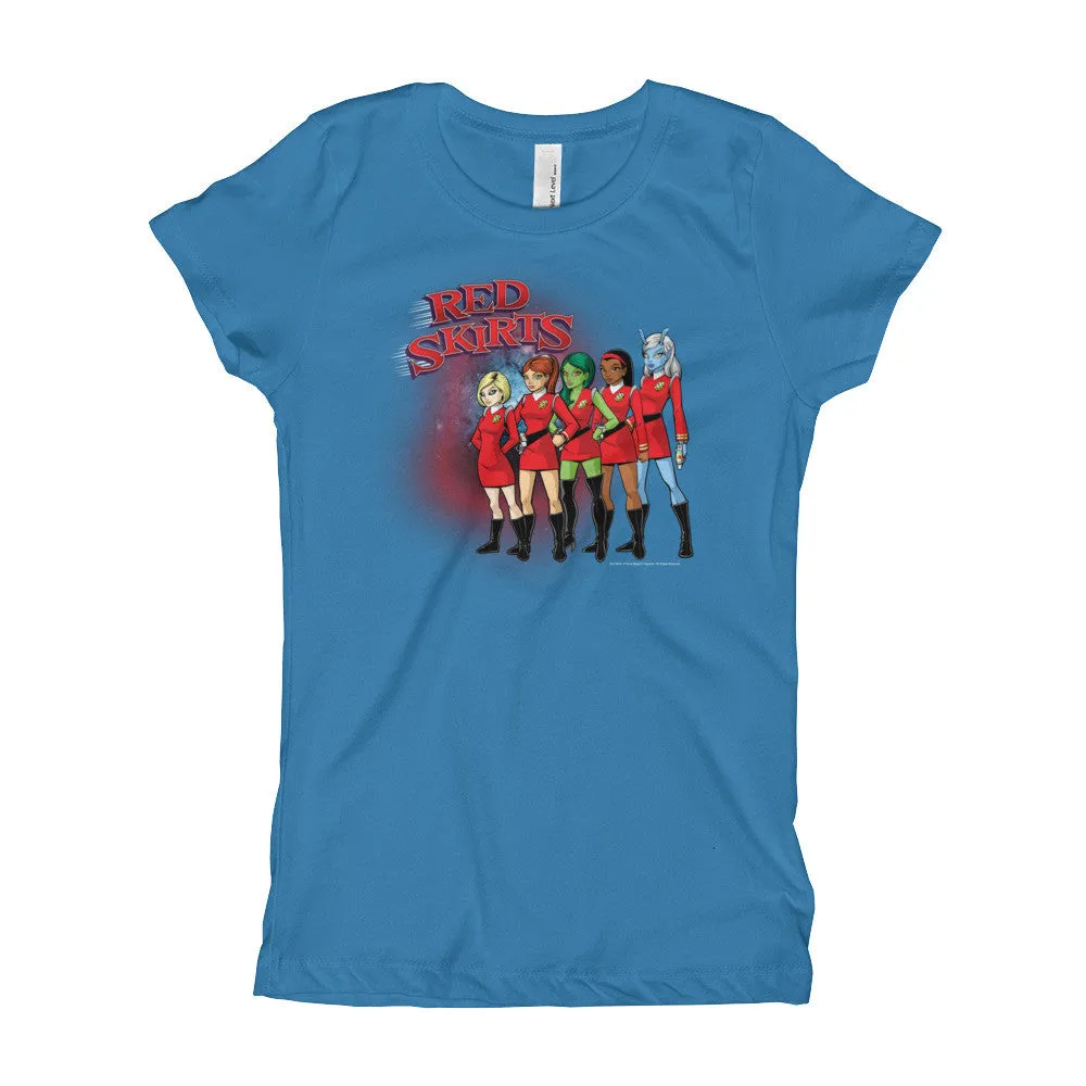 Red Skirts Security Team Princess T-Shirt