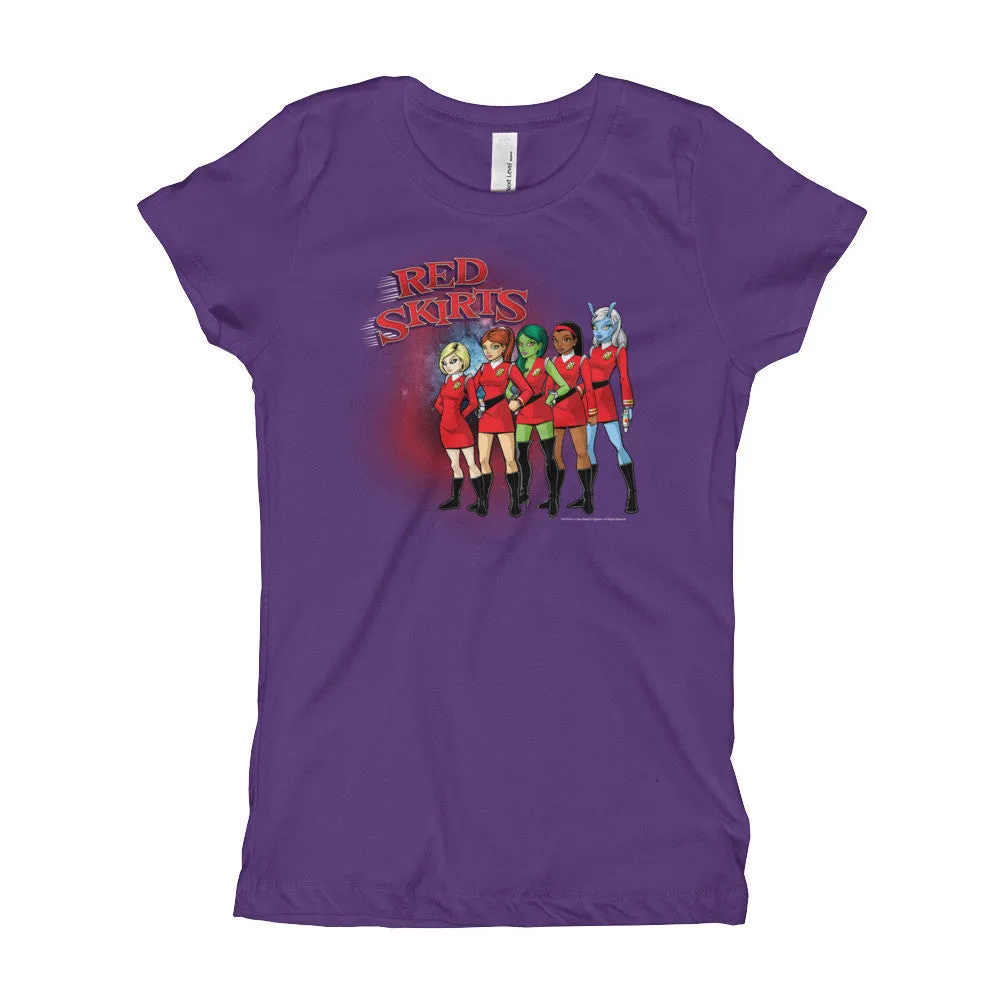 Red Skirts Security Team Princess T-Shirt