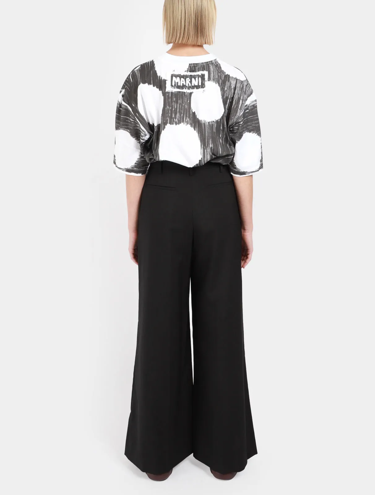 Tailored Wide Leg Trousers
