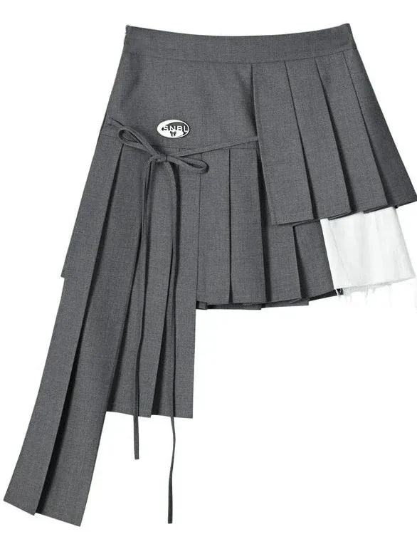 Top Girl   Camisole Skirt Mode Asymmetrical