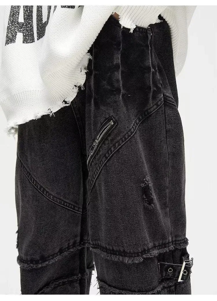 Vintage Distressed Denim