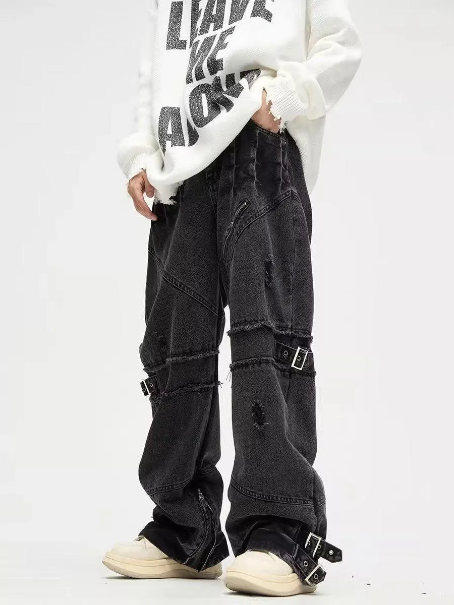 Vintage Distressed Denim