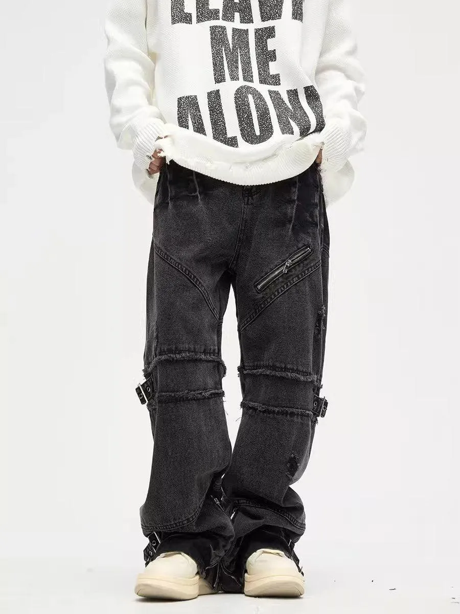 Vintage Distressed Denim