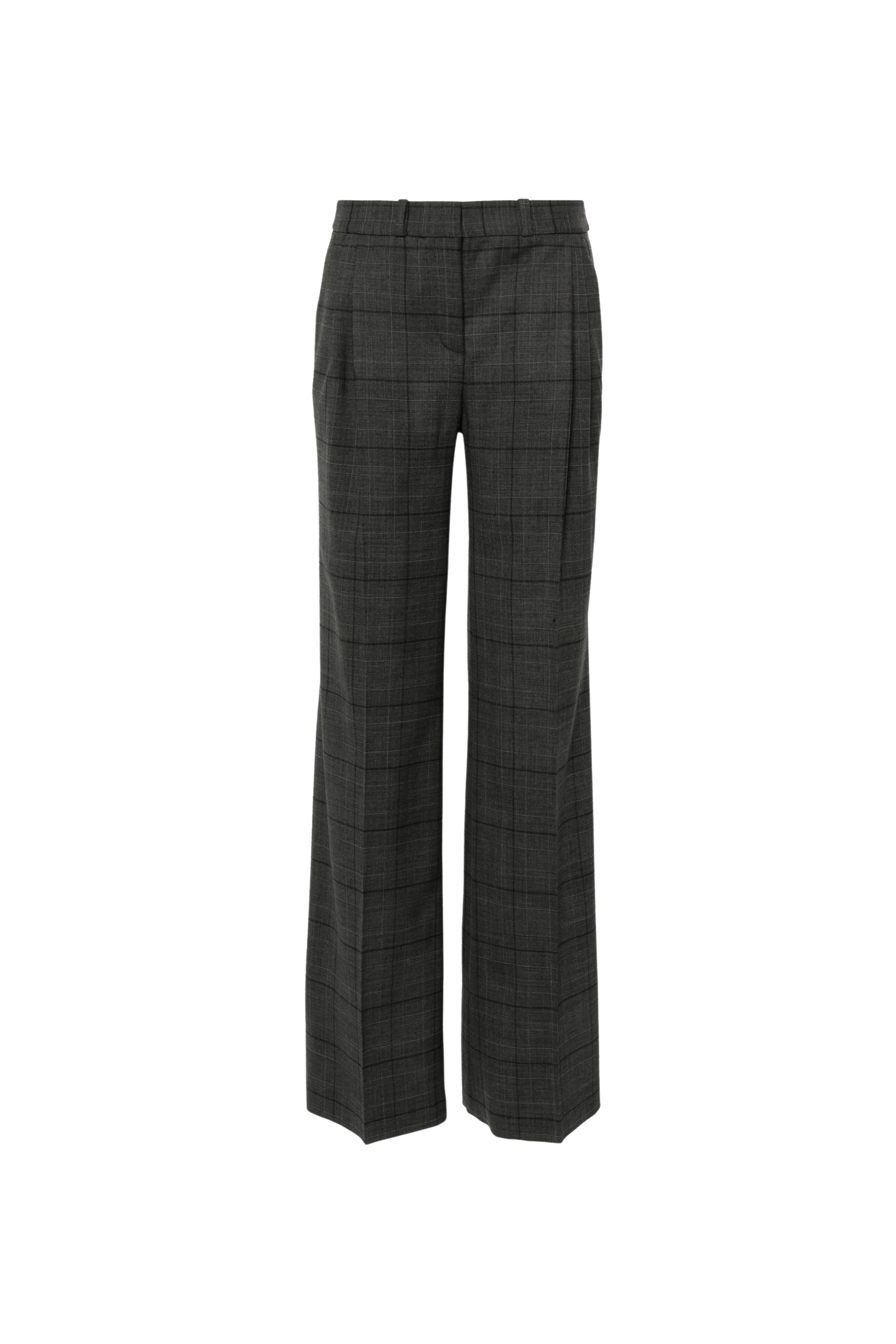 Wide Leg Tailored Trousers