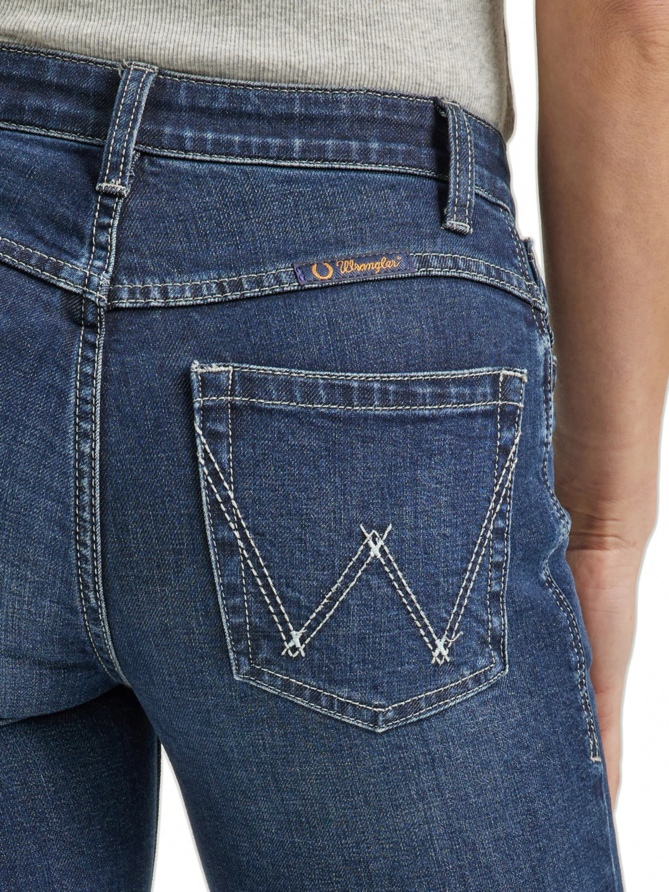 Wrangler Women's Ellery Willow Trouser Ultimate Riding Jean